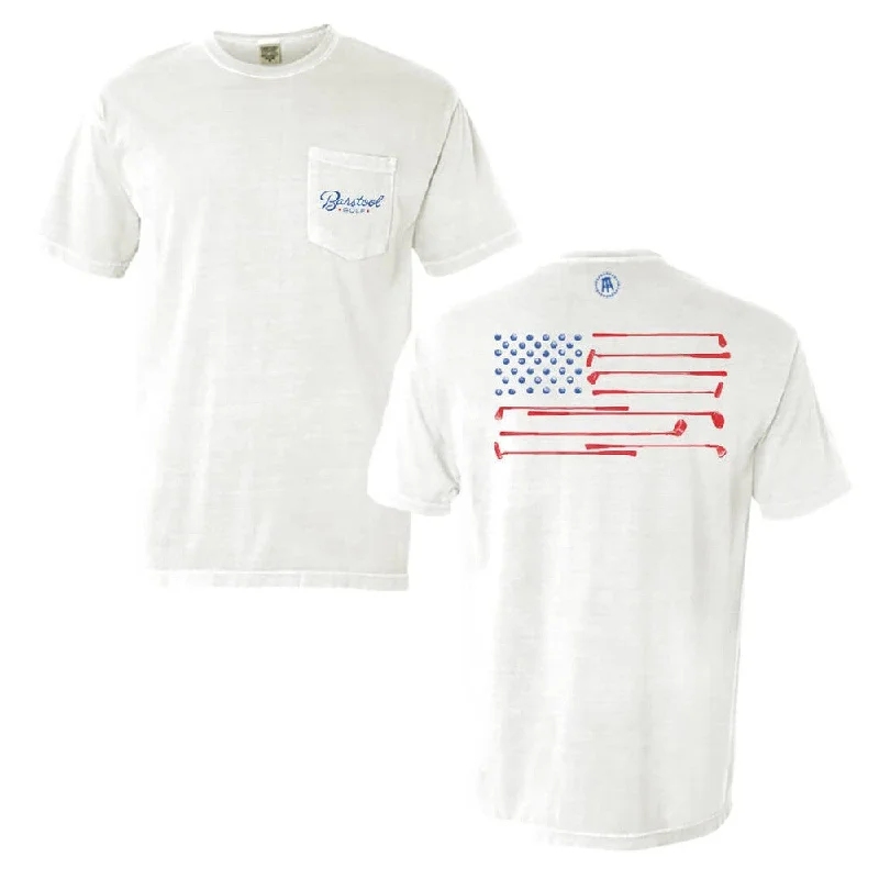 Barstool Golf Flag Pocket Tee