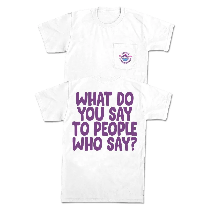 Sundae Conversation Pocket Tee