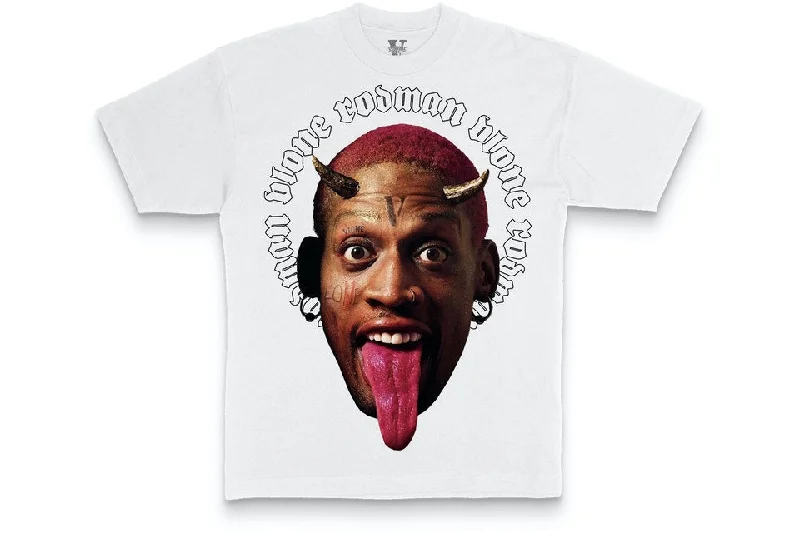 White Vlone X Rodman ANGEL VS DEMON TSHIRT