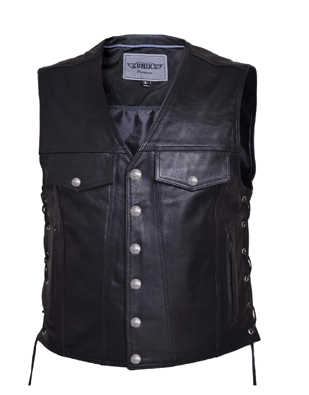 2601.BF- Men's Cowhide Leather Vest