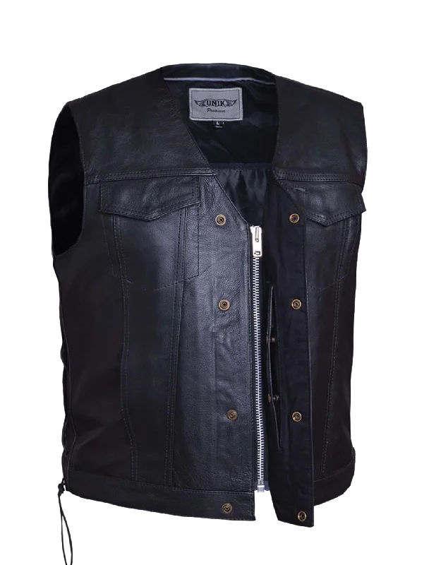 2645.ZP- Men's Cowhide Leather Club Vests