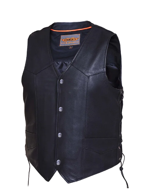 331.TL- Tall Men's Cowhide Leather Vest