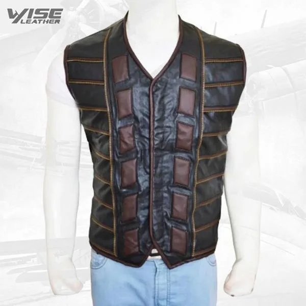 Anthony Lemke Dark Matter Leather Vest