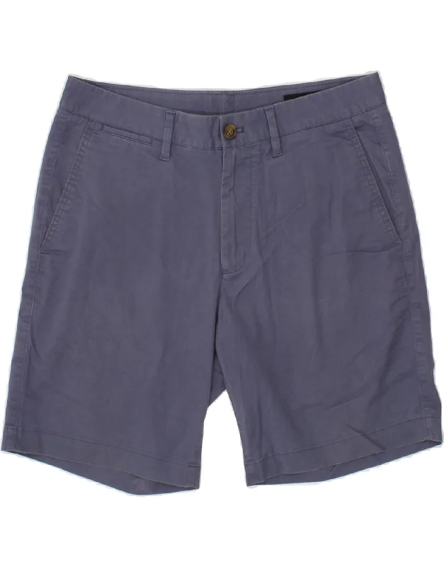 BONOBOS Mens Chino Shorts W30 Medium  Navy Blue Cotton