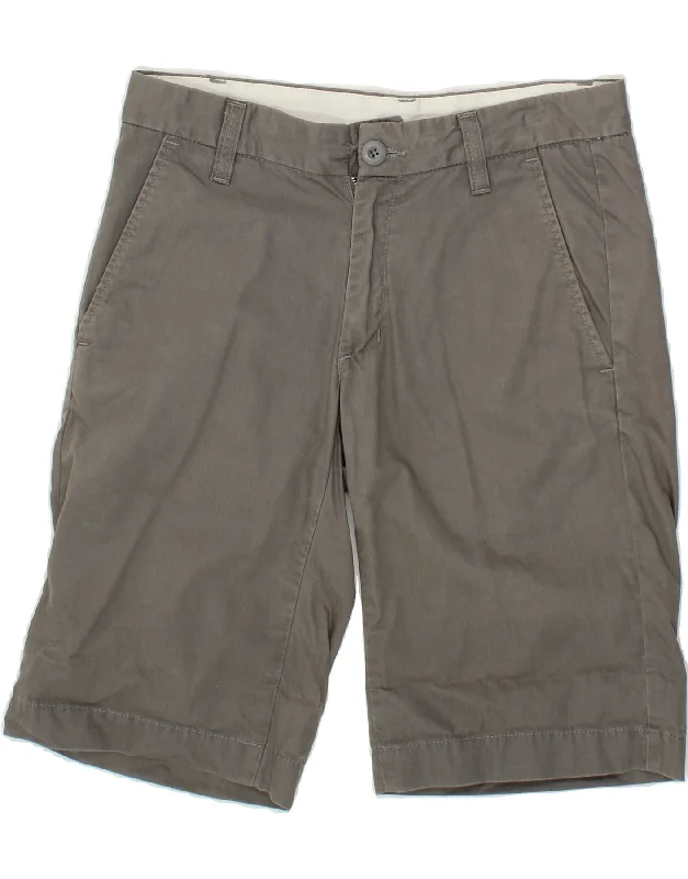 CARHARTT Mens Bermuda Shorts W28 Small Grey Cotton