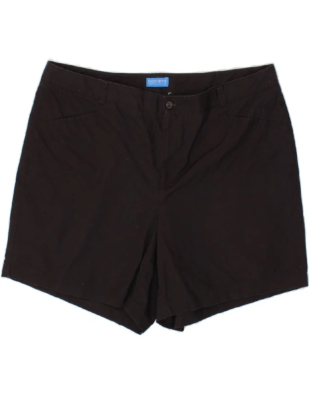 DOCKERS Mens Casual Shorts W40 XL Black