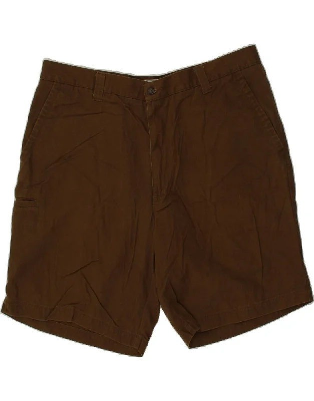 DOCKERS Mens Chino Shorts W40 XL Brown Cotton