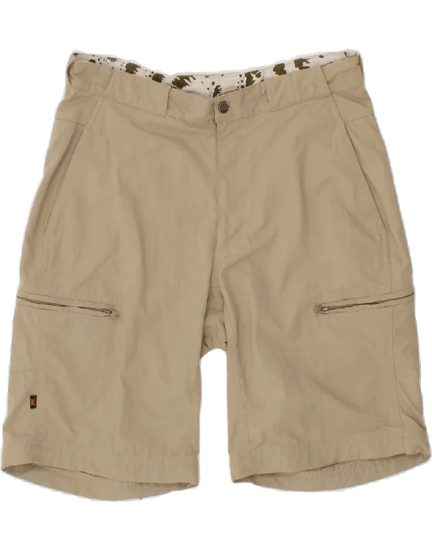 HELLY HANSEN Mens Cargo Shorts IT 50 Large W36  Beige Nylon