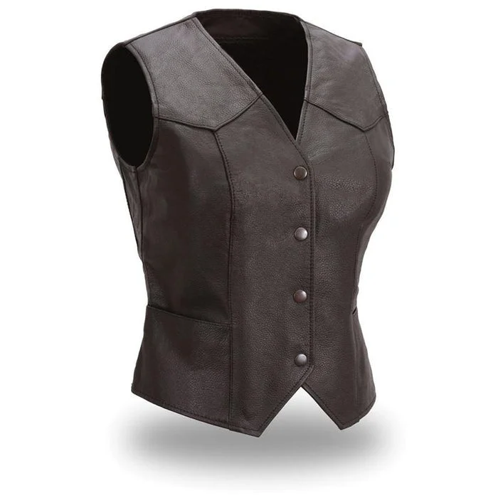 HONEY WARRIOR Motorcycle Leather Vest