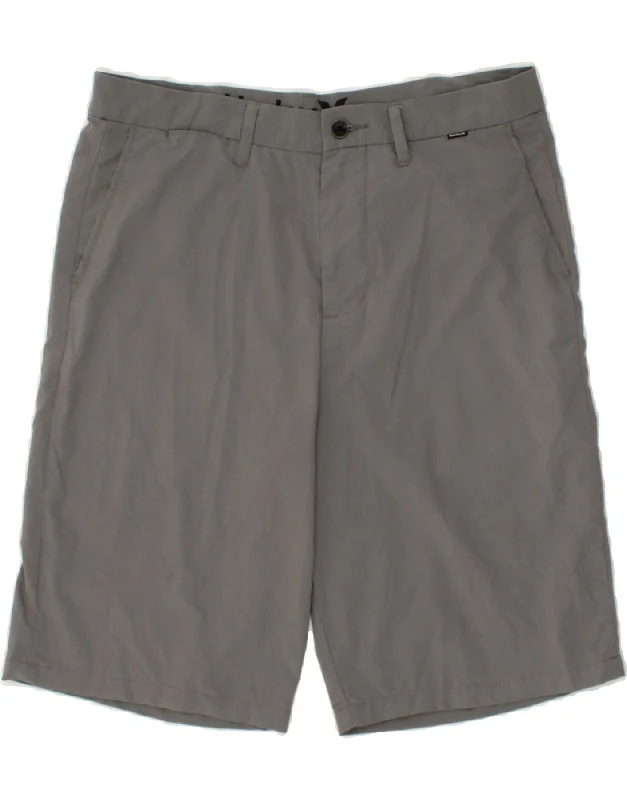 HURLEY Mens Chino Shorts W34 Large Grey