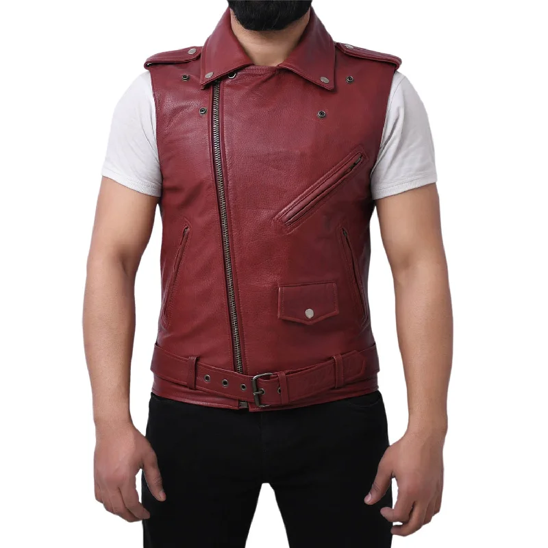 ICONIC - Motorcycle Leather Vest