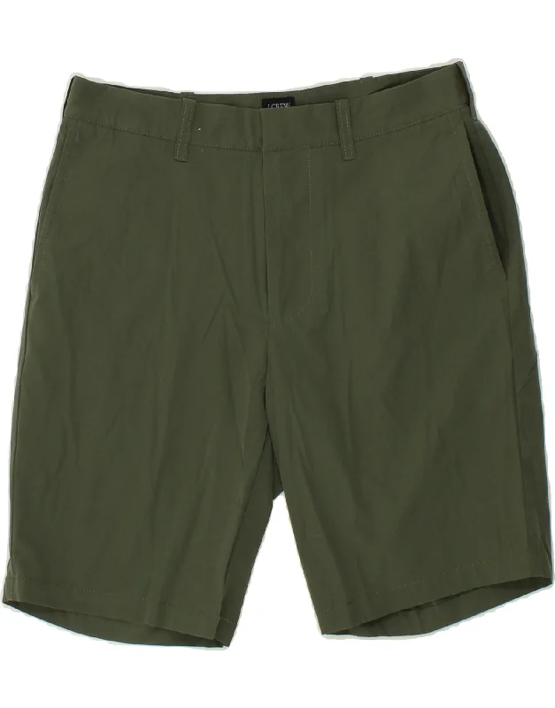 J. CREW Mens Chino Shorts W30 Medium Khaki Polyester