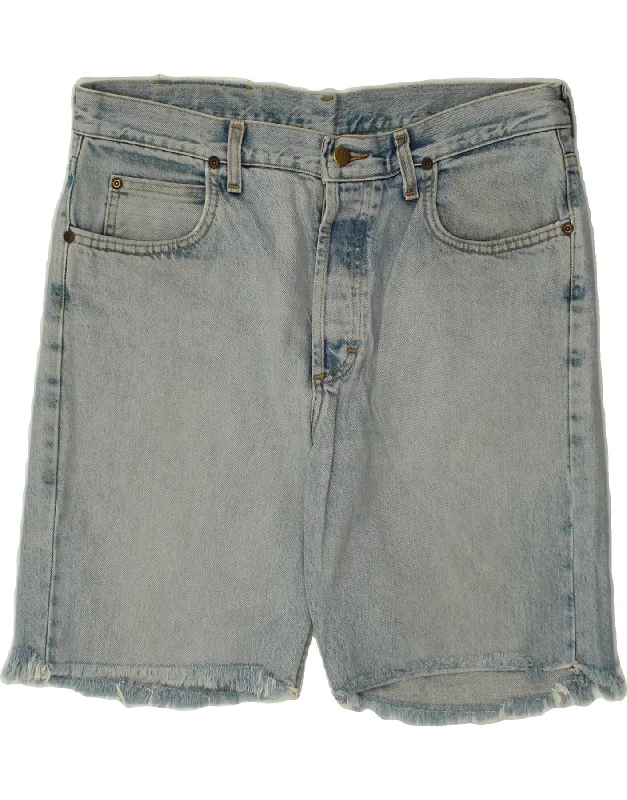 LEE Mens Denim Shorts W36 Large  Blue