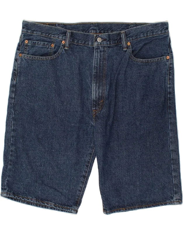 LEVI'S Mens 505 Denim Shorts W38 XL Blue Cotton