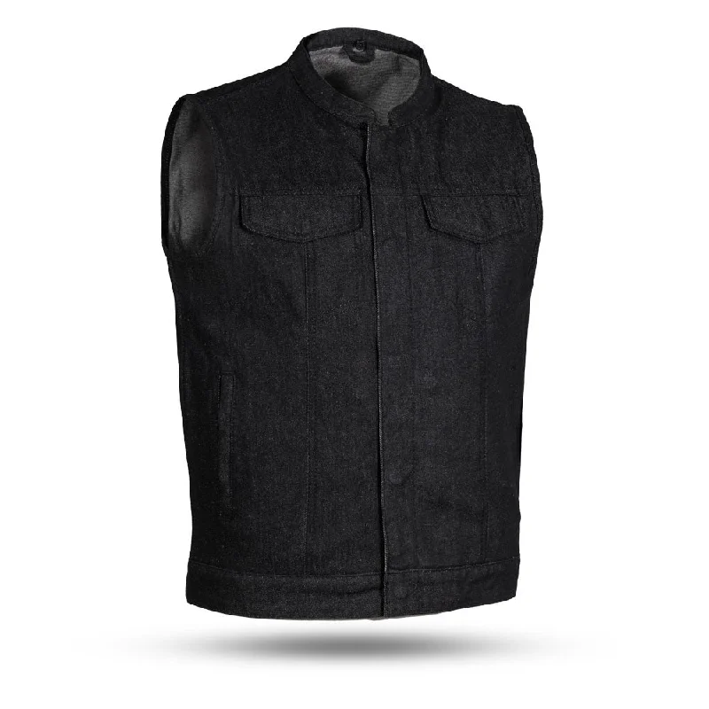 Kershaw Men's Motorcycle Denim Vest