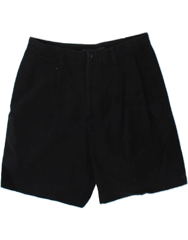 NAUTICA Mens Rigger Classic Fit Casual Shorts W34 Large  Black