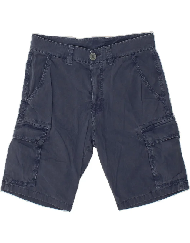 NORTH SAILS Mens Cargo Shorts W30 Medium  Navy Blue Cotton