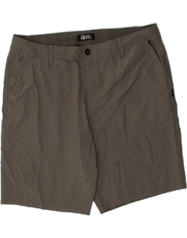 O'NEILL Mens Chino Shorts W40 XL Grey Polyester