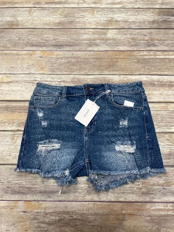 Shorts By Cme In Blue Denim, Size: Xl