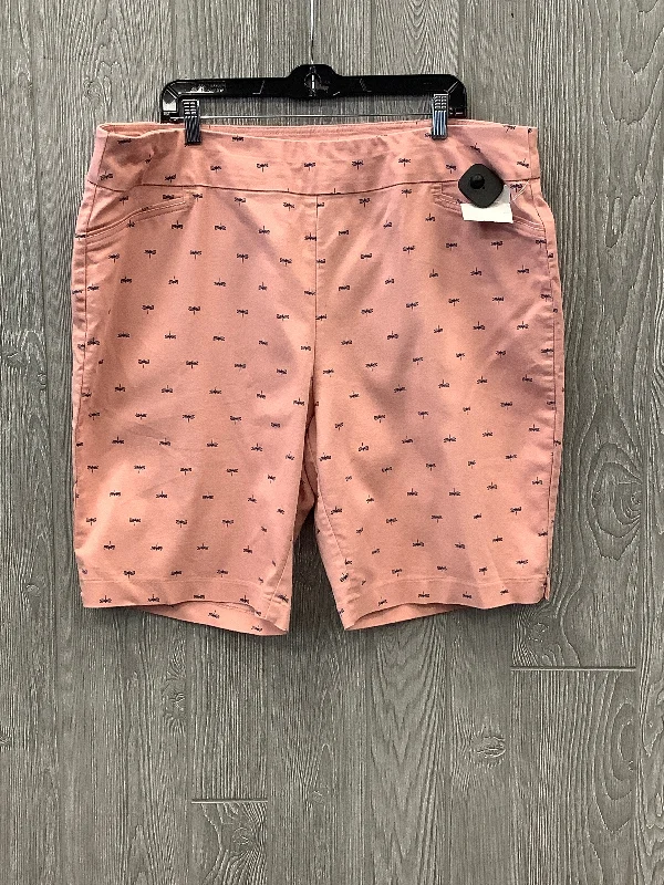 Shorts By Croft And Barrow In Pink, Size: 20