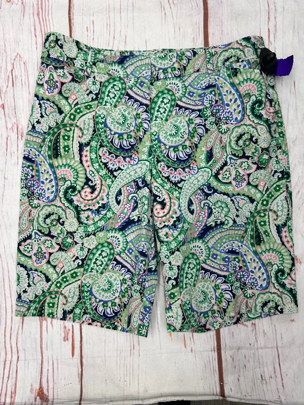 Shorts By Talbots In Green, Size: 10