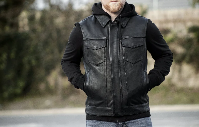 CRUZE - Motorcycle Leather Vest