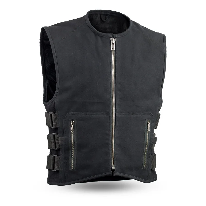 Nomad - Men's Motorcycle Swat Style 20oz. Canvas Vest