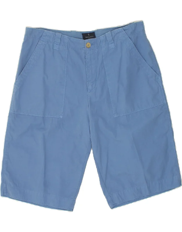 TRUSSARDI JEANS Mens Chino Shorts W36 Large  Blue Cotton