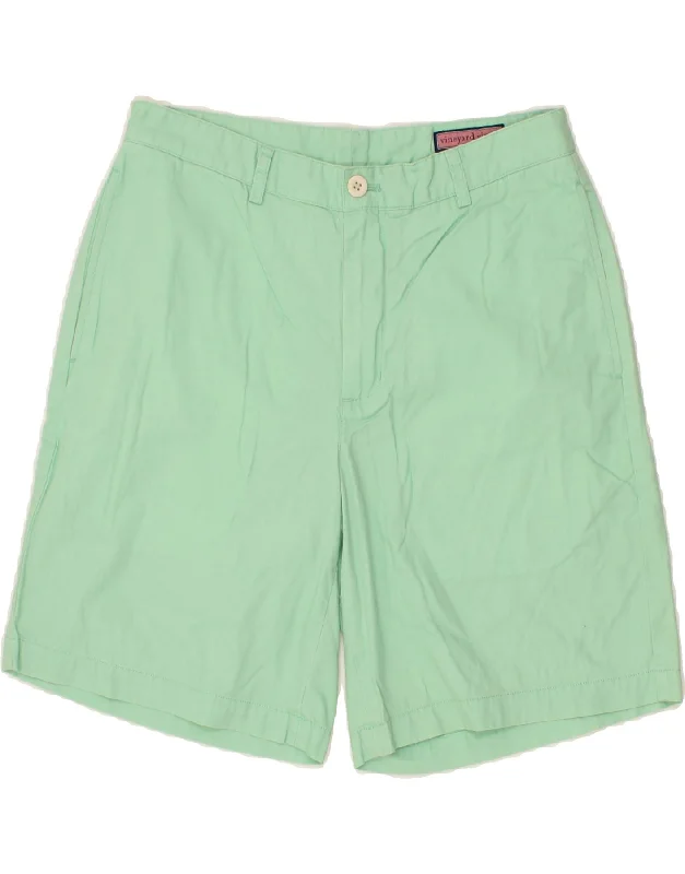 VINEYARD VINES Mens Chino Shorts W32 Medium Green Cotton