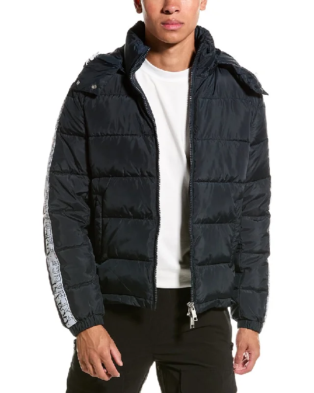 Armani Exchange Logo Tape Puffer Coat