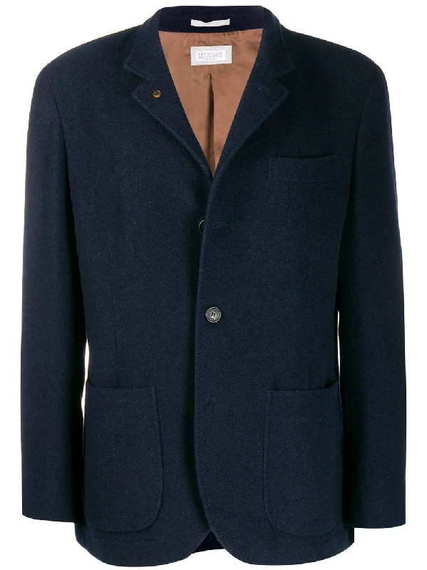 Brunello Cucinelli Men's Coats blue