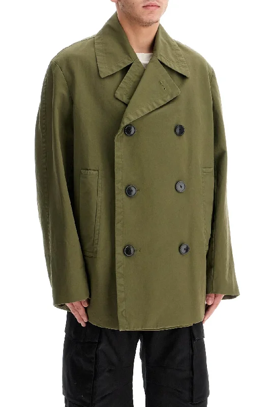 Dries Van Noten "overdyed Cotton Coat