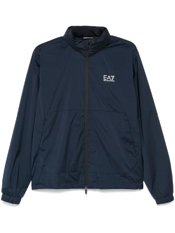 Ea7 Men's Coats blue