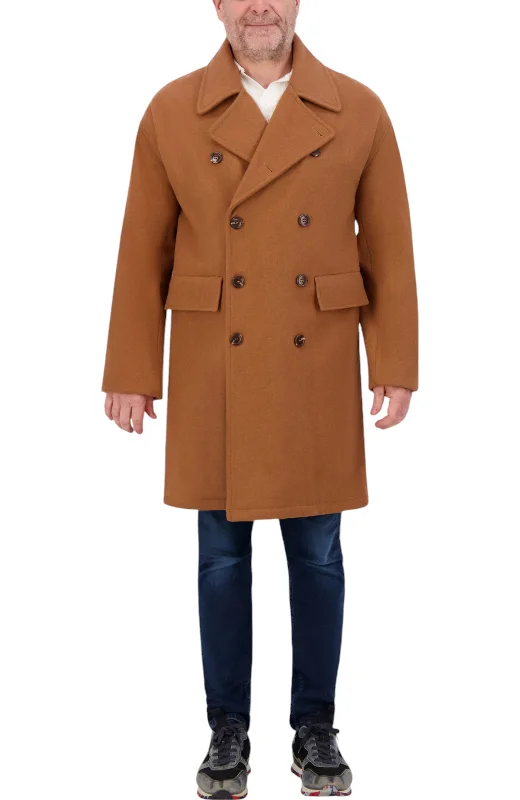 Hudson Jeans Men's Wool Oversized Peacoat