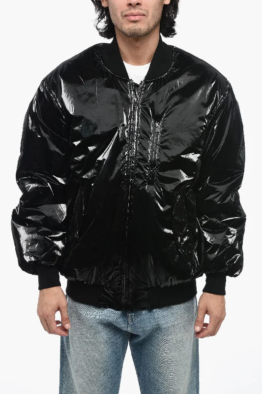 Isabel Marant Shiny Fabric DONNY Puff Bomber