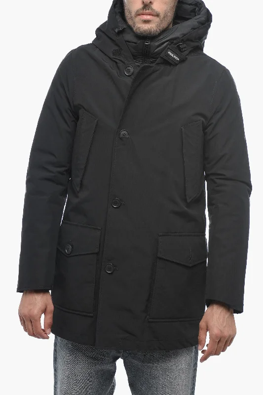 Woolrich Solid Color Parka with Removable Inner