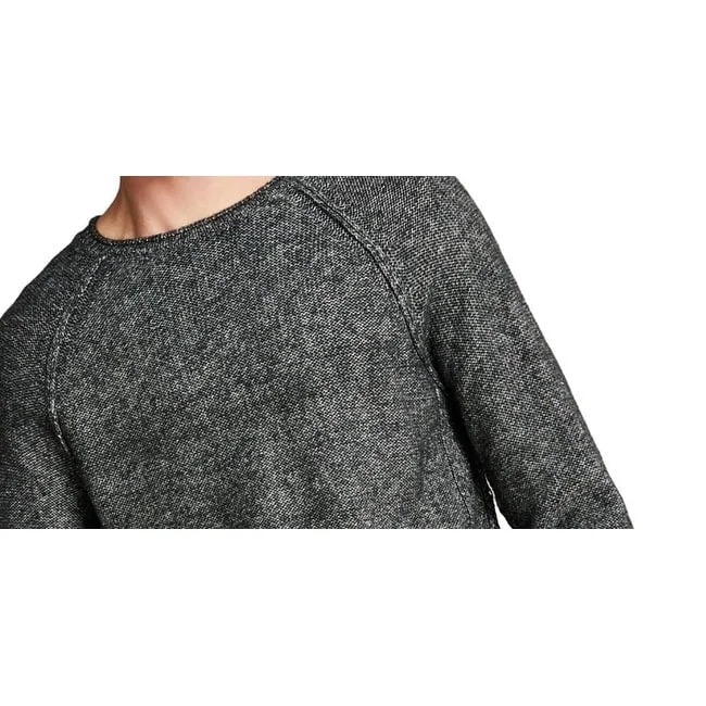 And Now This Men's Raglan Crewneck Sweater Black Size X-Large