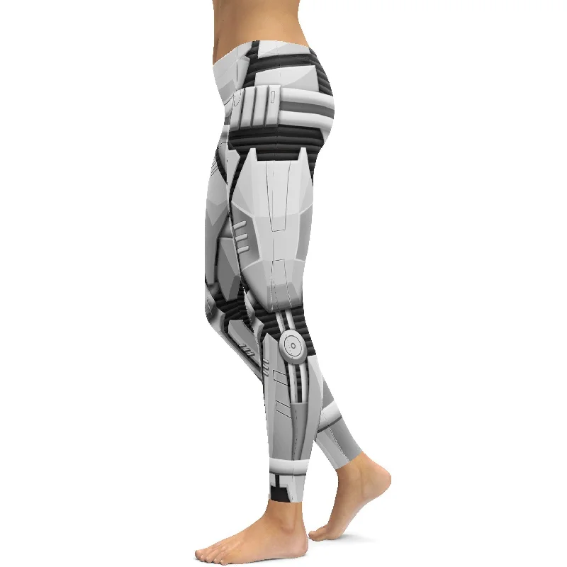 Black & White Trooper Leggings