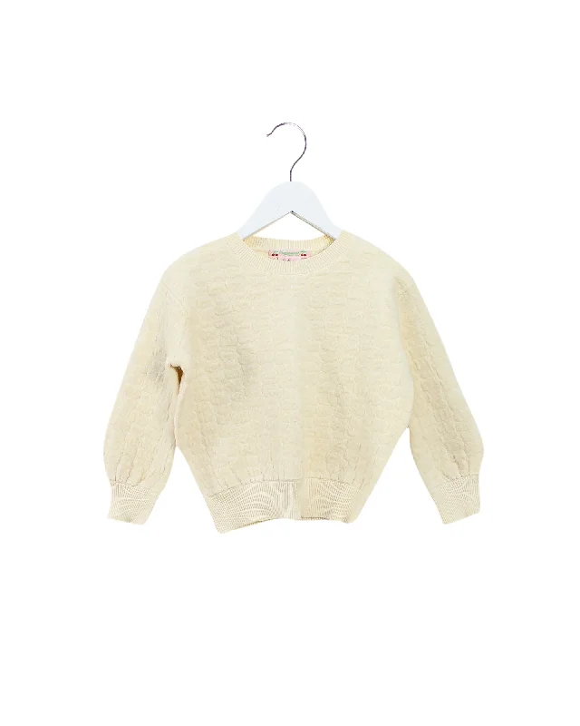 Bonpoint Knit Sweater 4T