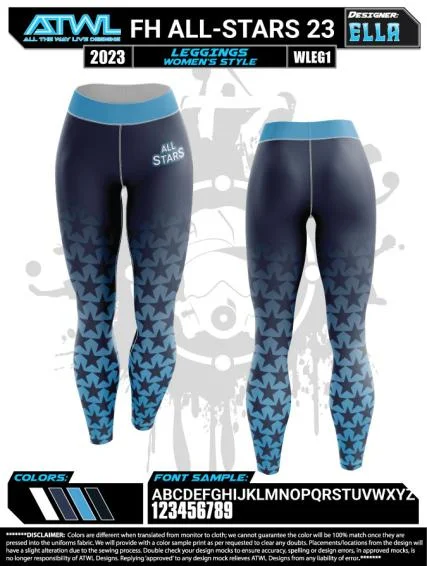 Fishhawk All Stars Womens/Girls Leggings