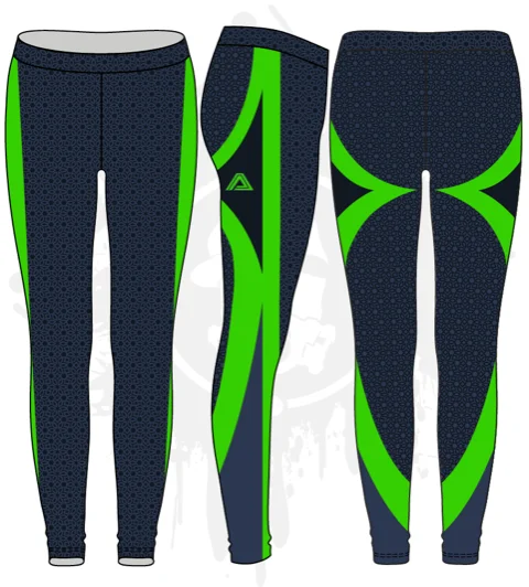 NAVY/NEON GREEN