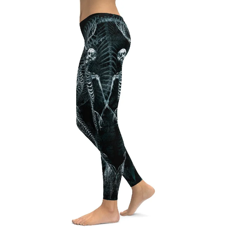 Mermaid Skeleton Leggings