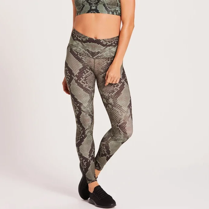 Python Barefoot Legging - Jade