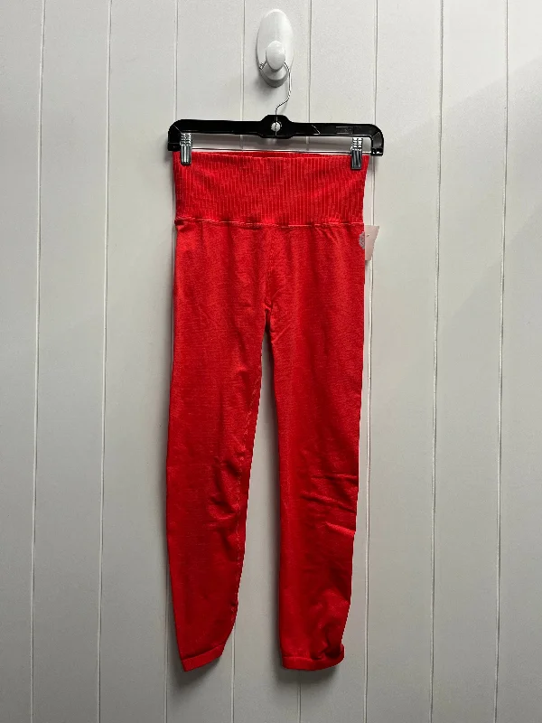 Pants Leggings By Free People In Red, Size: M