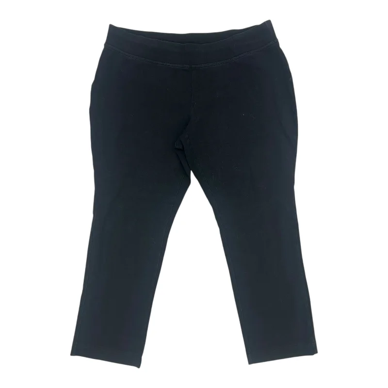 Pants Leggings By Lands End In Black, Size:Xlp