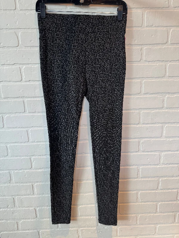 Pants Leggings By Loft In Black & Grey, Size: 0