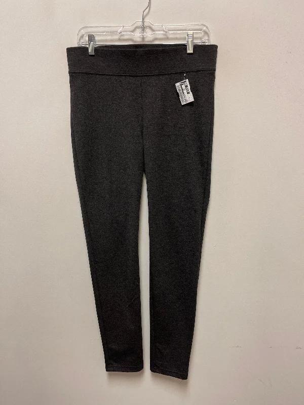 Pants Leggings By Nygard Peter In Grey, Size: 10