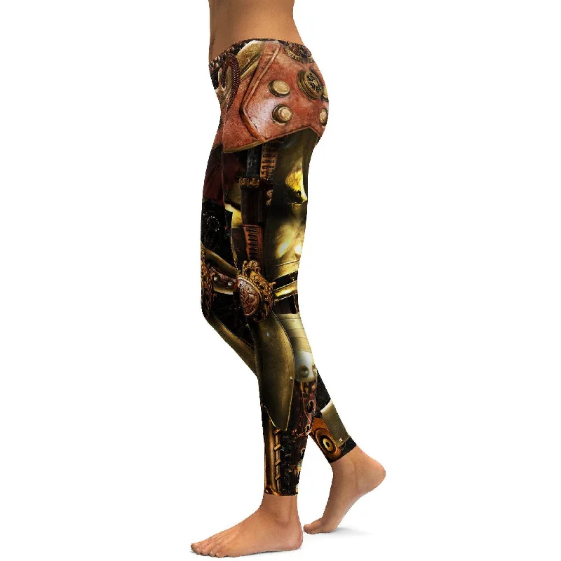 Steampunk Harnas Leggings