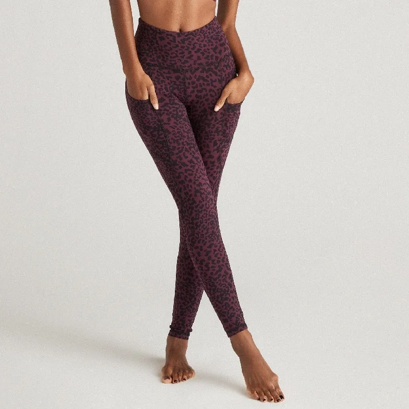 Flynn Ankle -  Ruby Cheetah Leggings