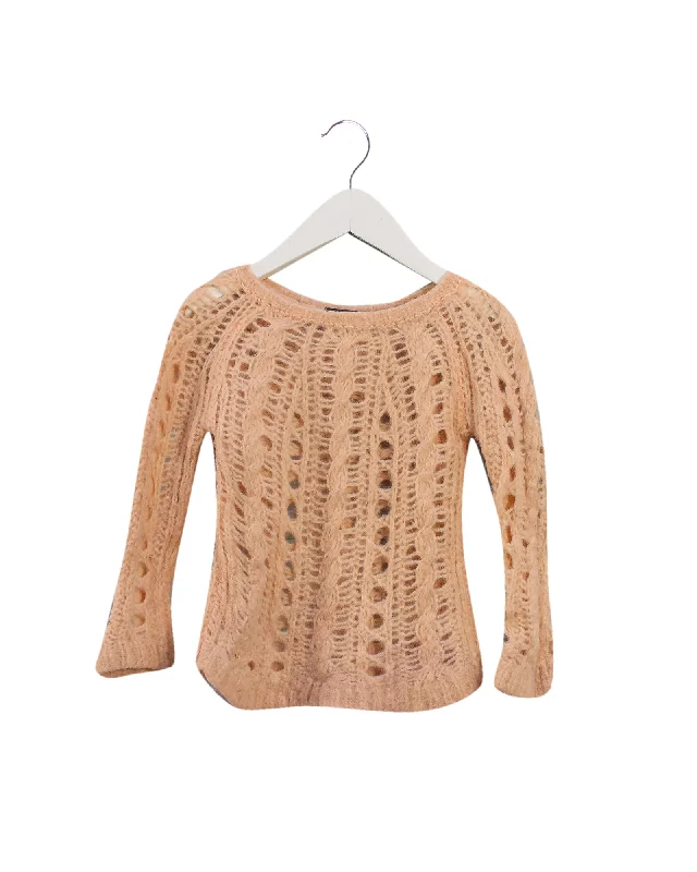 Velveteen Knit Sweater 4T